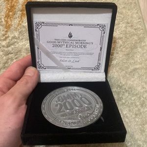Good Mythical morning 2000 Episode Collectible Coin